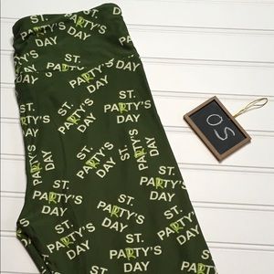 Saint Patrick’s Day OS LuLaRoe leggings